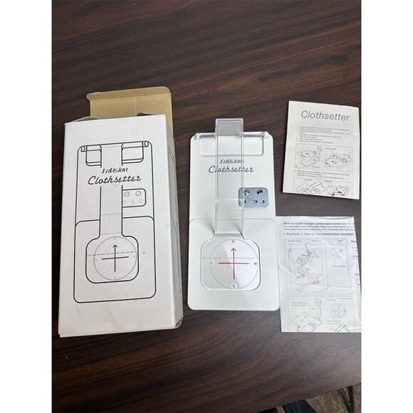 Envision Clothsetter Placement Tool for Sewing Embroidery Fabric Alignment Guide - Picture 3 of 3
